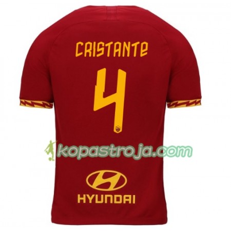 Billiga Fotbollströjor AS Roma Cristante 4 Hemma tröja 2019/20 Kortärmad
